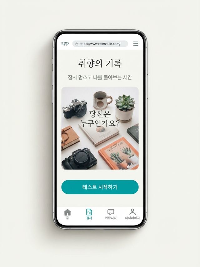 메인 화면