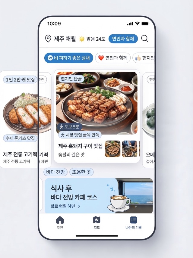 추천 메인화면