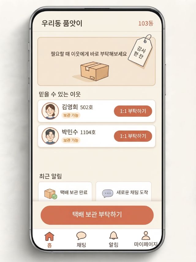 홈 화면