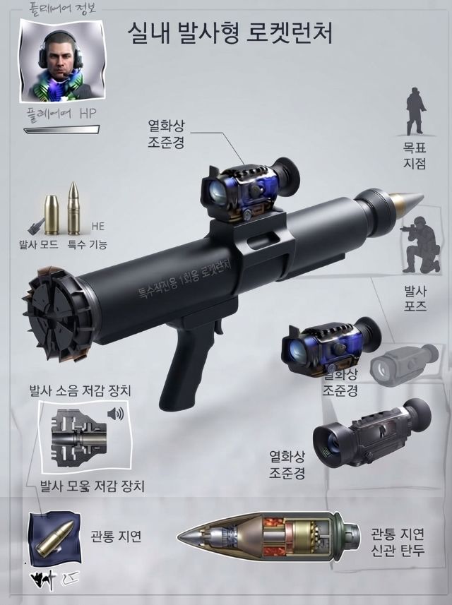 발사관 전체 외형