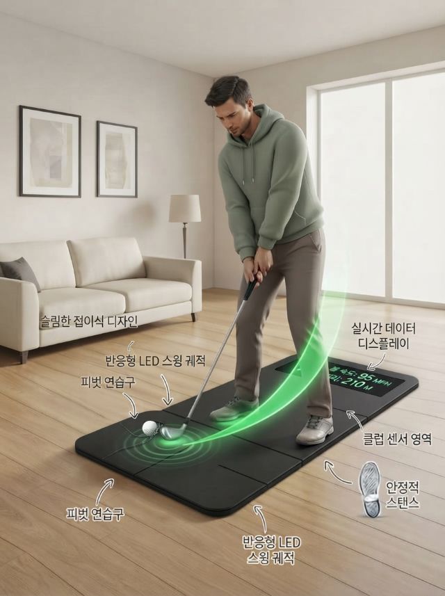 전체 외형 (펼친 모습)