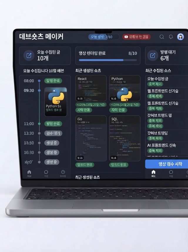 메인 화면